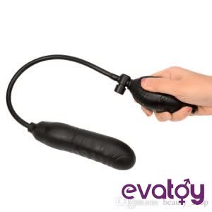 Evatoy İnflatable Pompalı Şişen Anal Tıkaç