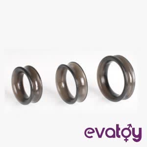 Evatoy SM Circle 3lü Silikon Penis Halkası