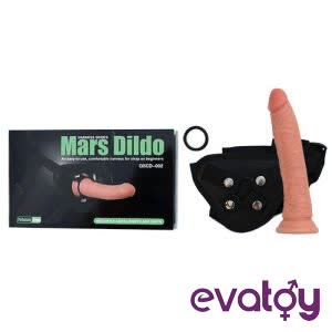 Evatoy SM 21.5 Cm Mars Belden Bağlamalı Dildo