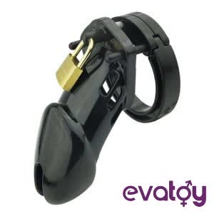 Evatoy SM PVC Siyah Penis Kilidi