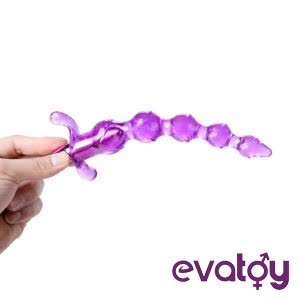 Evatoy SM Anal Boncuk Vibratör Yumuşak Prostat Masajı 1 Hız Titreşim