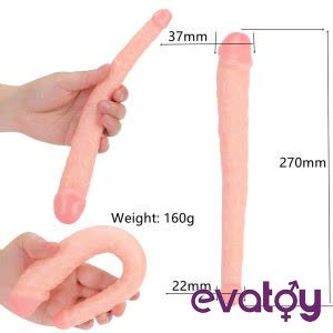 Evatoy Kalle 27 Cm Çift Taraflı Realistik Dildo Penis