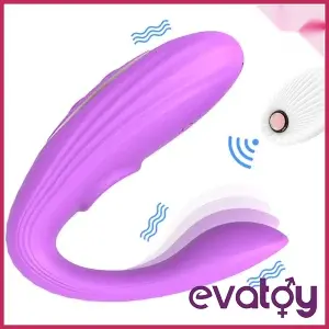 Evatoy Çiftler İçin Klitoral &amp; G-Spot Pulsatör C Vibratör