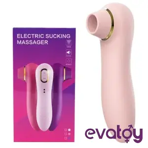 Evatoy Klitoral ve Göğüs Emişli Modern Vibratör