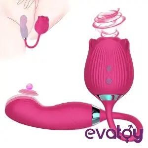 Evatoy Pulsed Rose Emiş, Titreşim ve Darbe Vibratörü