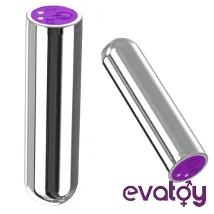 Evatoy Şarjlı Ultra Güçlü Mini Bullet Vibratör 7.5 cm