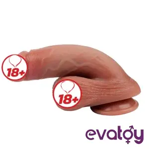 Evatoy Satisfactory Threshold Çift Katmanlı Ultra Gerçekçi Dildo