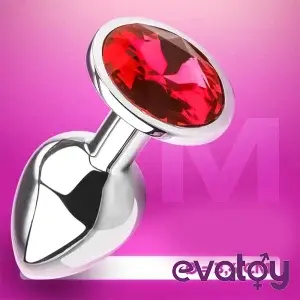 Evatoy Taşlı Orta Boy Anal Plug