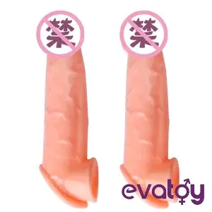 Evatoy X Tender 17 Cm Testis Girişli Penis Kılıfı