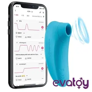 Lovense Tenera Telefon Kontrollü Emiş Vibratörü