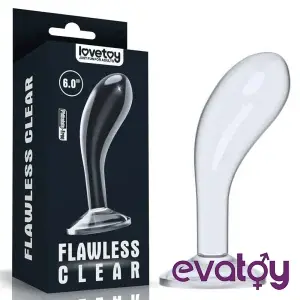 Lovetoy Flawless Clear 15 Cm Big Anal Plug