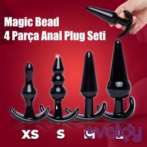 Magic Bead 4 Parça Anal Plug Seti