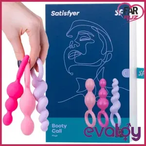 Satisfyer Booty Call 3'Lü Anal Plug Seti