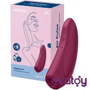 Satisfyer Curvy 1 Vakum Dalgası Klitoris Vibratörü