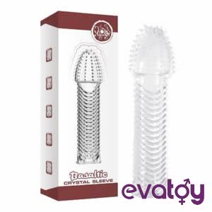 Evatoy Tırtıklı Uzatıcı Dolgulu Penis Kılıfı